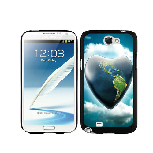 Valentine Love Earth Samsung Galaxy Note 2 Cases DVB | Coach Outlet Canada